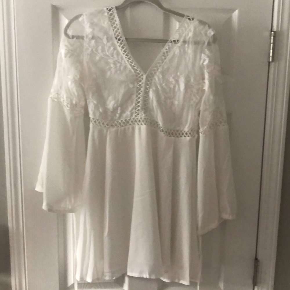 Lace Floral Dress